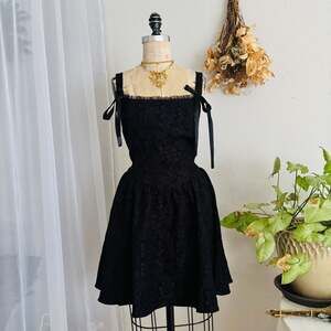 SHEIN MOD Solid Knot Detail Jacquard Cami Dress,